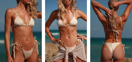 Bikinis para las vacaciones de mitad de año: lo que no te puede faltar en la maleta