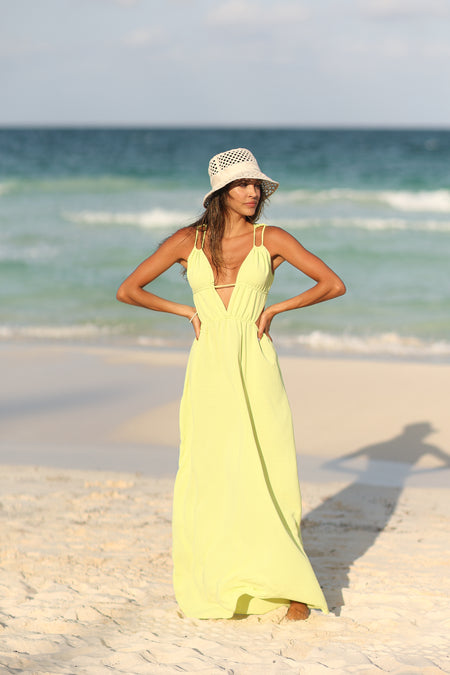 SEAFOAM DRESS