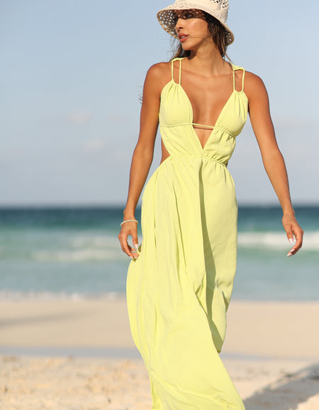 SEAFOAM DRESS