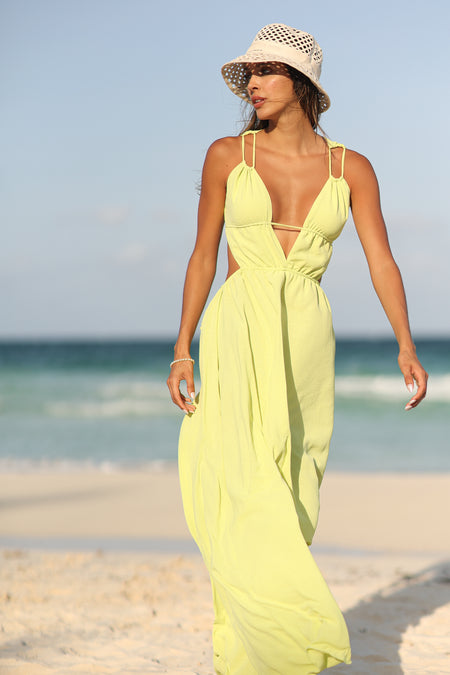 SEAFOAM DRESS