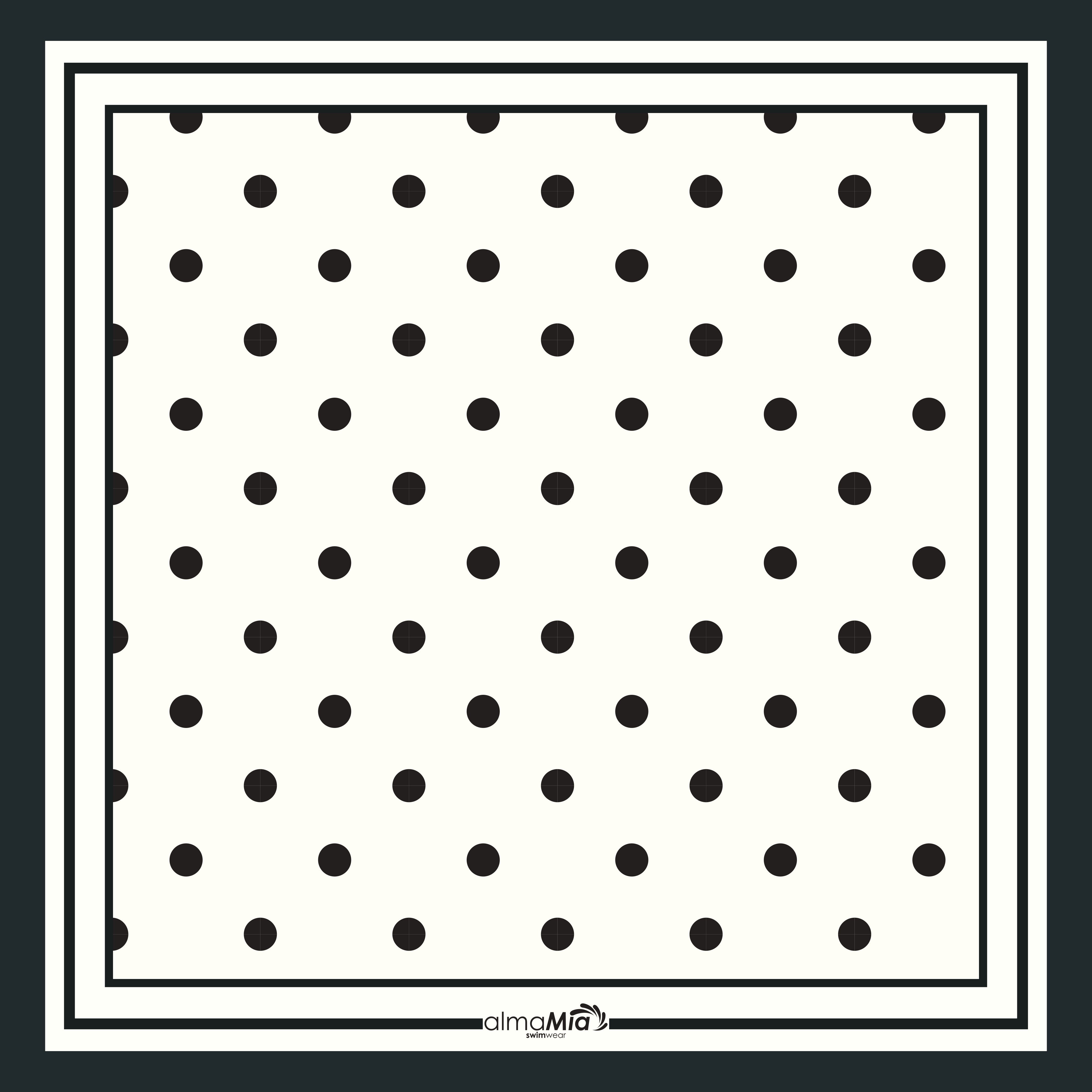 POLKA DOTS LENA MAXI COVER UP