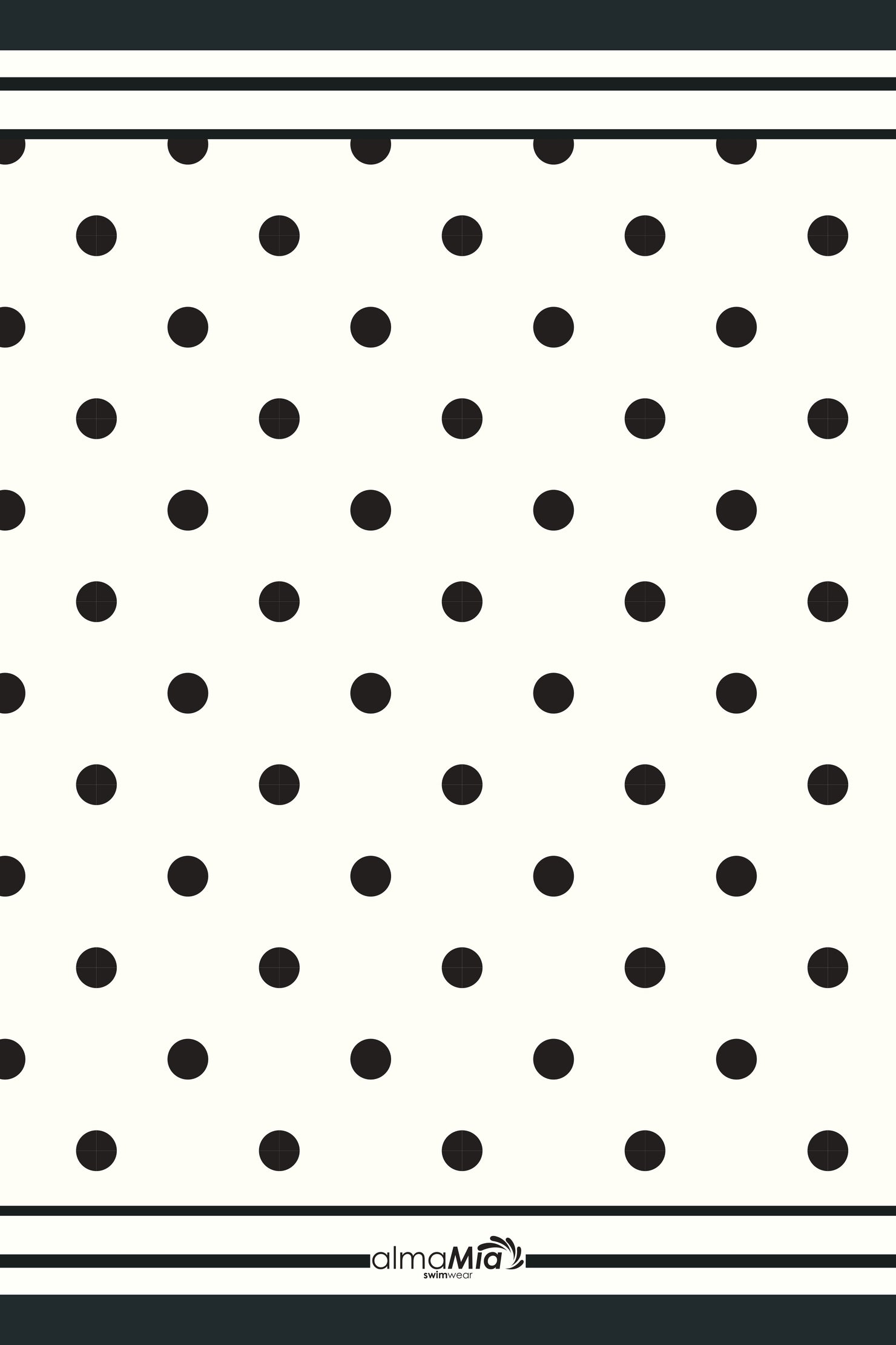 POLKA DOTS LENA MAXI COVER UP
