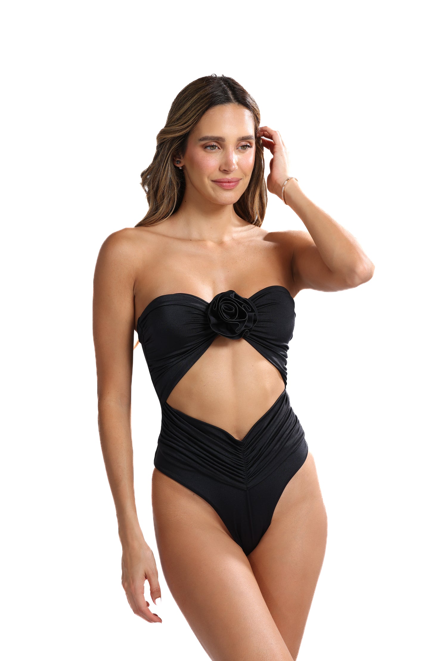 BLACK PEARL ROSE ONE PIECE