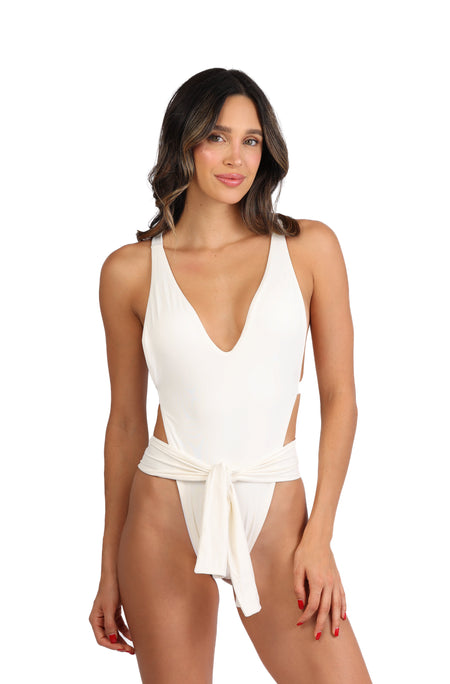 CHIC IVORY ONE PIECE-(VENTA FINAL)
