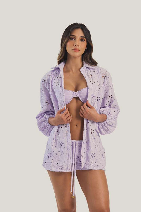 LAVANDER CALM SELENE SHIRT