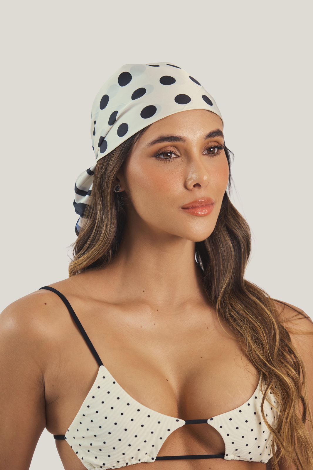 POLKA DOT SAHARA BANDANA