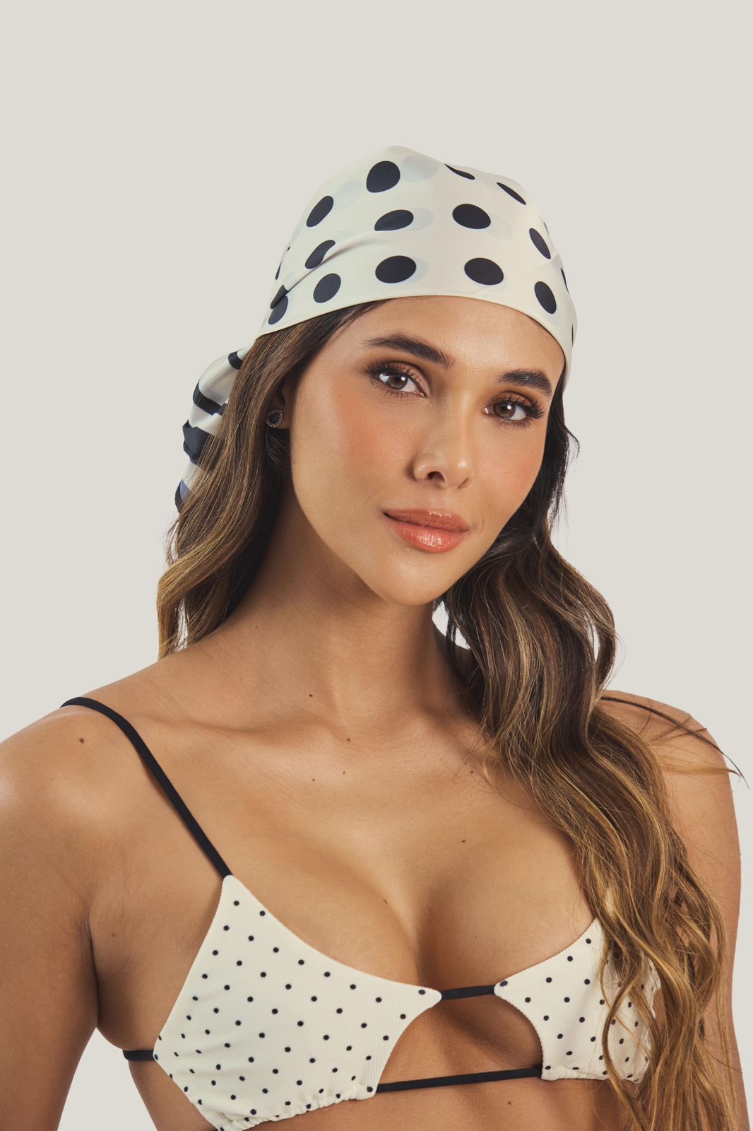 POLKA DOT SAHARA BANDANA