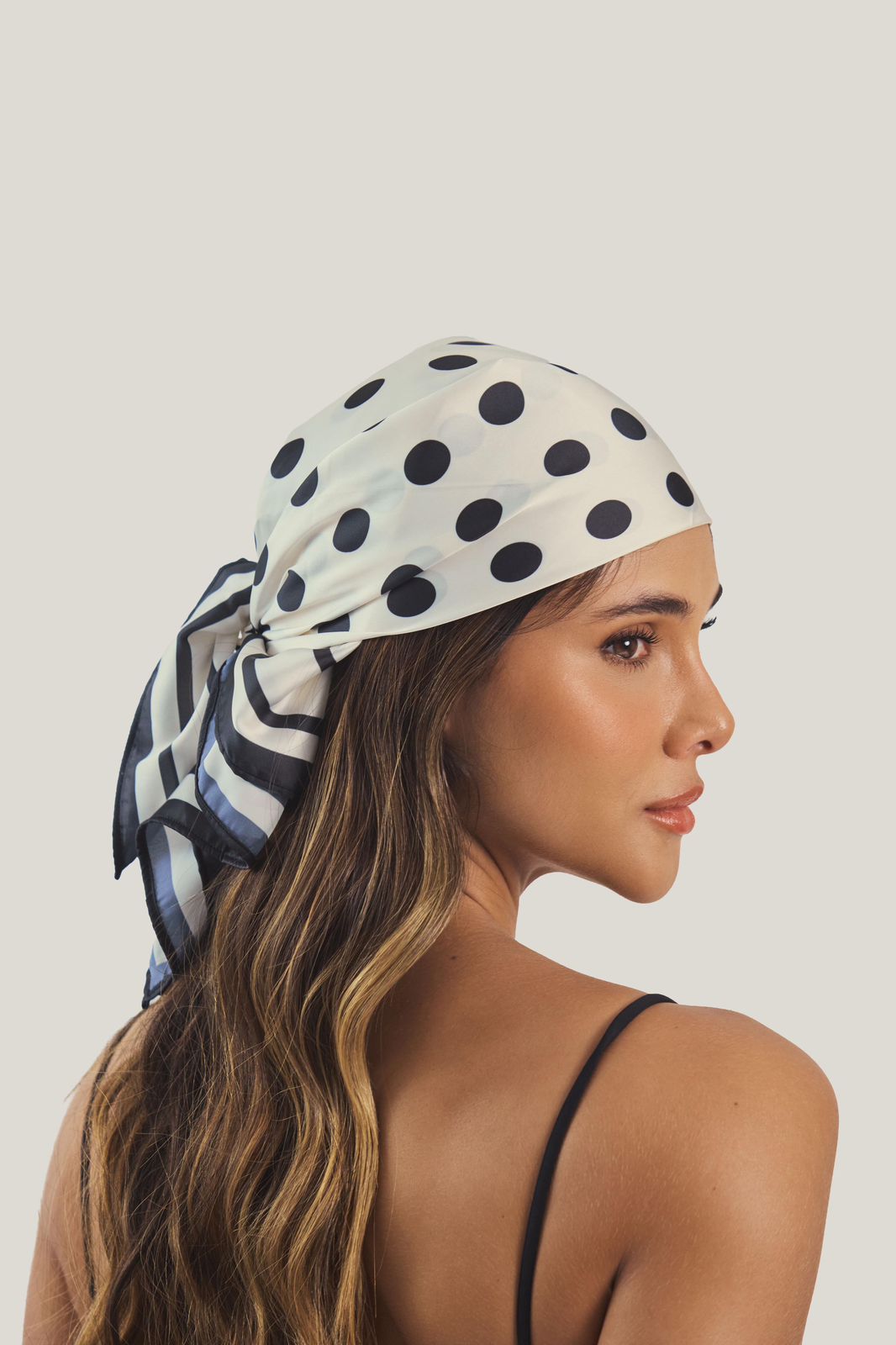 POLKA DOT SAHARA BANDANA