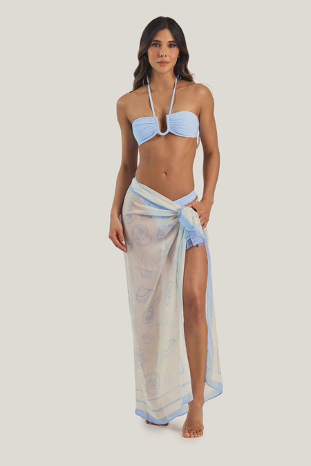 BLUE DREAM LENA MAXI COVER UP