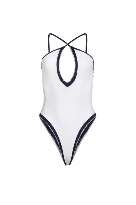 WOVEN CLOUD ONE PIECE