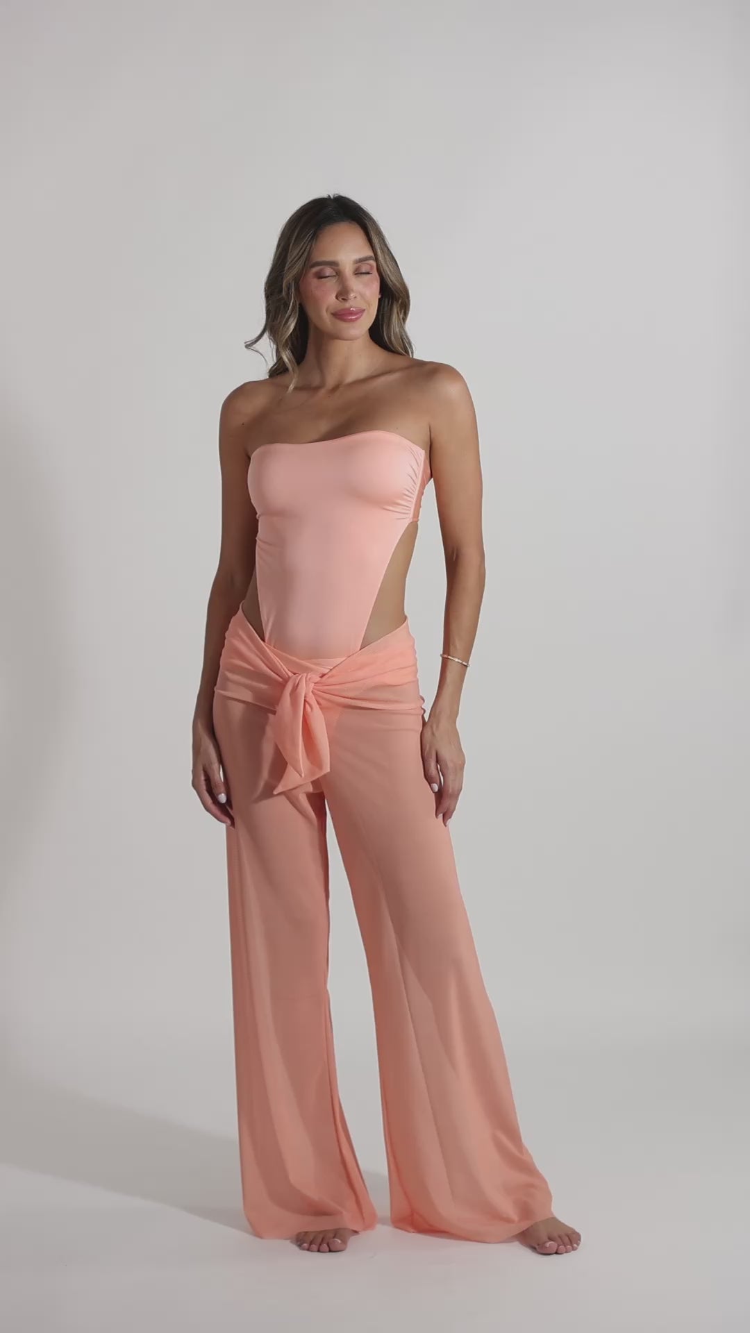 BABY SKIN MESH PANTS